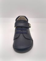 Bota Piel Marino Respetuoso Velcro y Cordón Elástico. Pirufin.