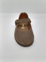 Mercedita Serraje Ondas Taupe Hebilla. Chuches.