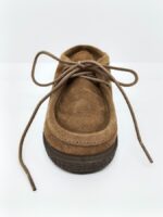 Zapato Serraje Taupe Cordón. Vulpeques.