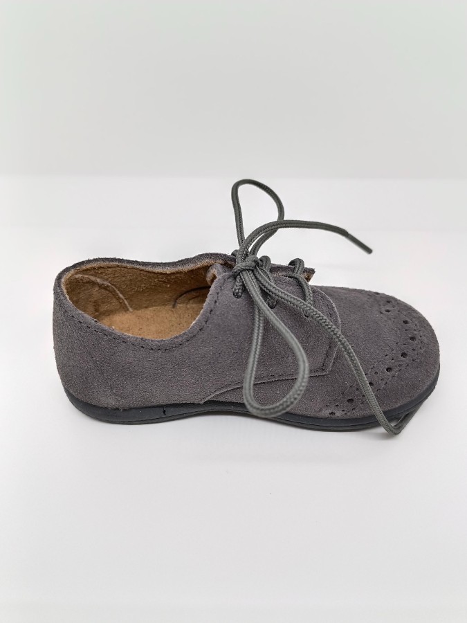 Blucher Serraje Gris Cordón. Vulpeques. - Imagen 4