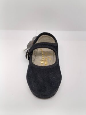 Mercedita Terciopelo Negro Hebilla. La Cadena.