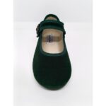 Mercedita Terciopelo Verde Hebilla Andrea