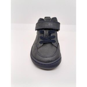 Bota Piel Azul Marino Velcro Respetuosa. Gioseppo.