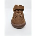 Bota Piel Marrón Cuero Velcro Respetuosa. Gioseppo.