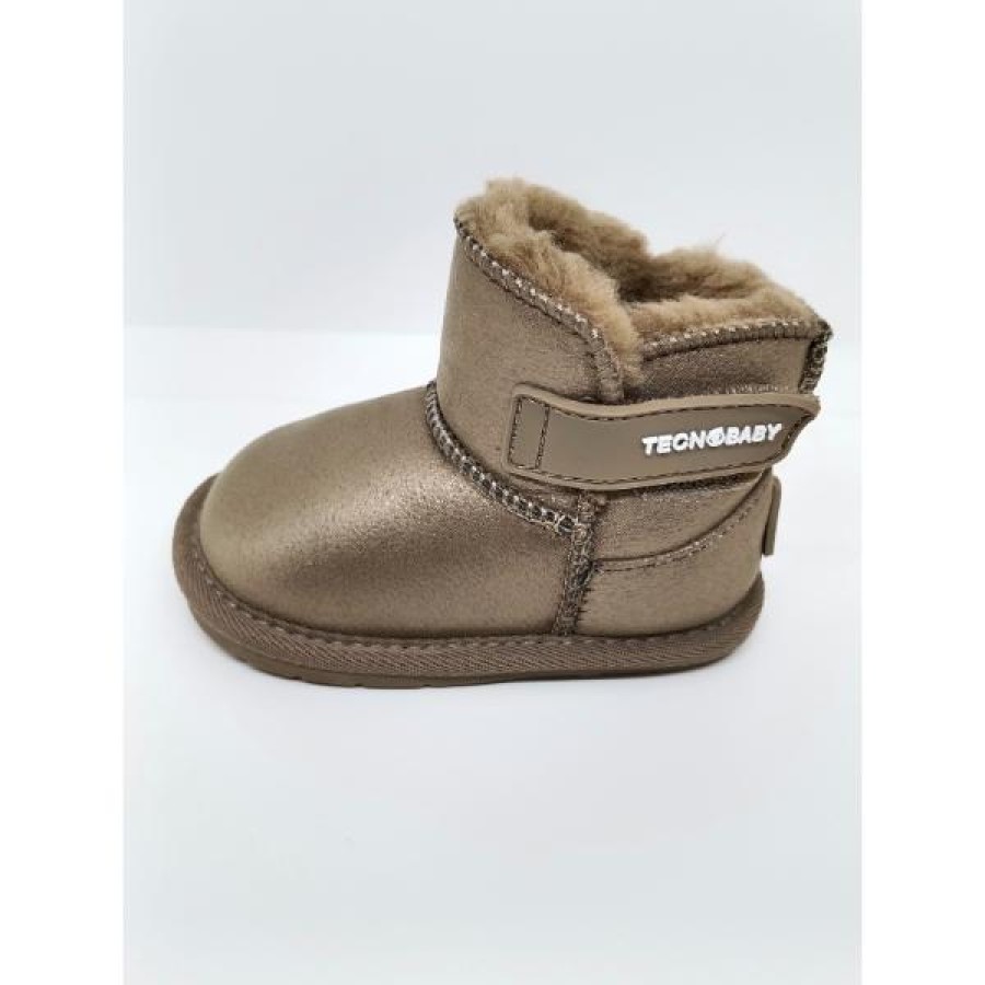 Bota Australiana Piel Broce Borreguito respetuosa. Conguitos. - Imagen 2