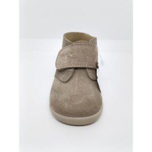 Bota Serraje Piedra Velcro. Tokolate.