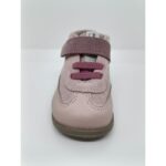 Bota Serraje Rosa puntera reforzada cordón y Velcro. Zapy.
